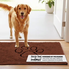 Dog Gone Smart alfombrilla absorbente para perros, retiene agua y suciedad, ideal para entradas.