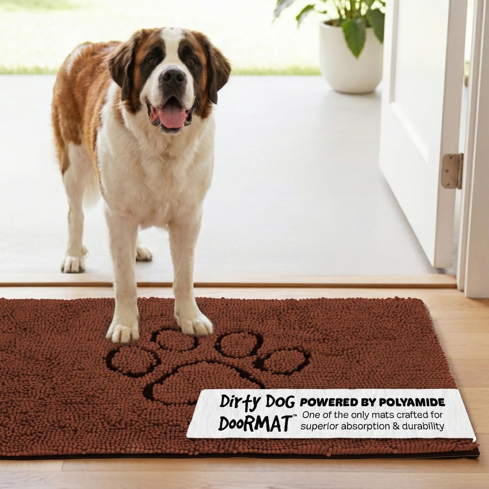 Dog Gone Smart alfombrilla para perros sucios con absorción superior para patas mojadas