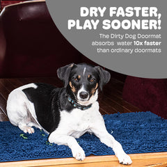 Dog Gone Smart Dirty Dog Doormat alta-absorcion para barro y agua