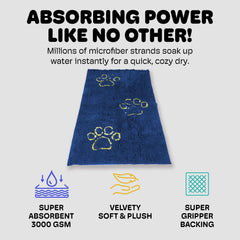 Dog Gone Smart Dirty Dog Doormat suave-microfibra superficie cómoda para las patas