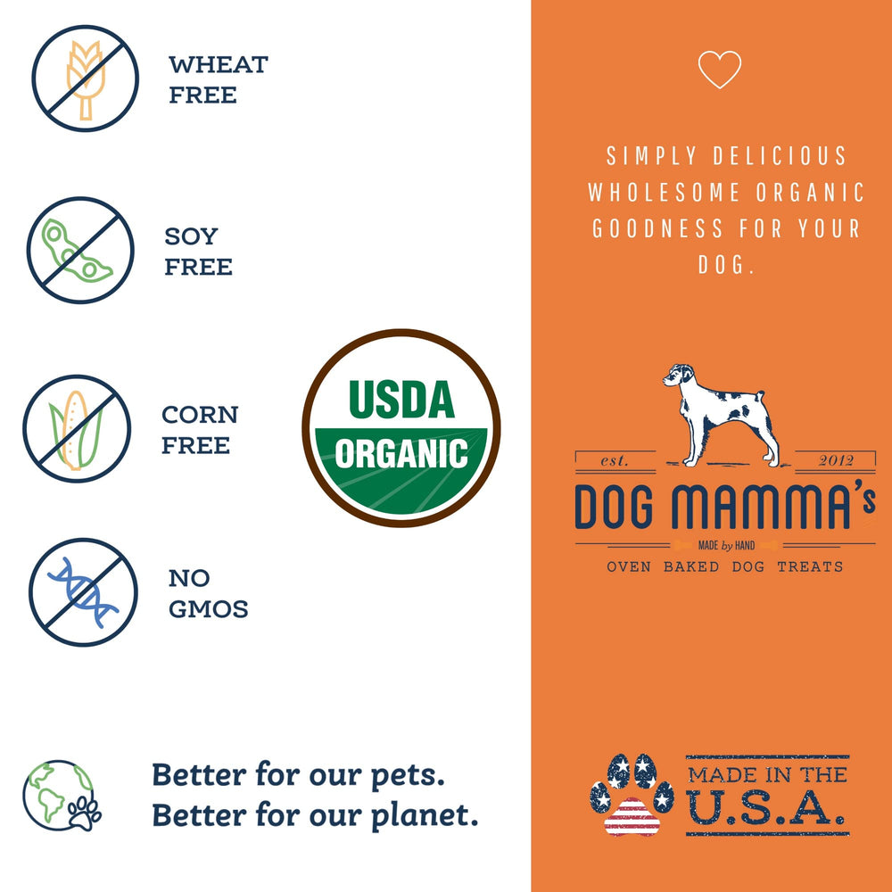Dog Mamma's Snaps textura tierna, ideal para perros de todas las edades.