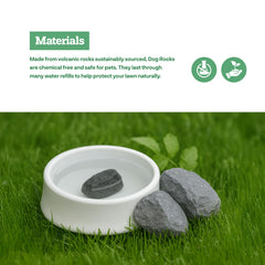 Pradera con Dog Rocks muestra verdor tras uso