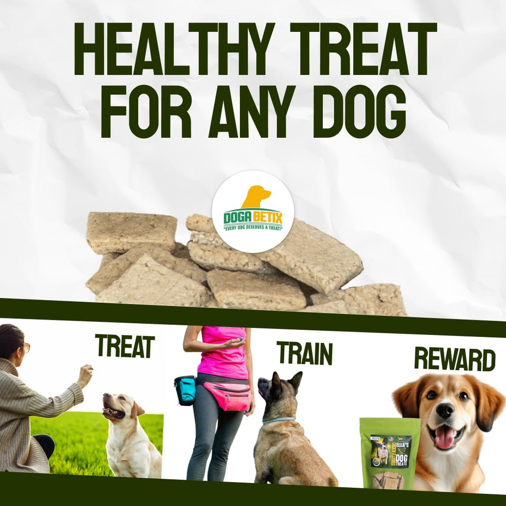 DogaBetix Ella's aprobada por veterinarios para perros.