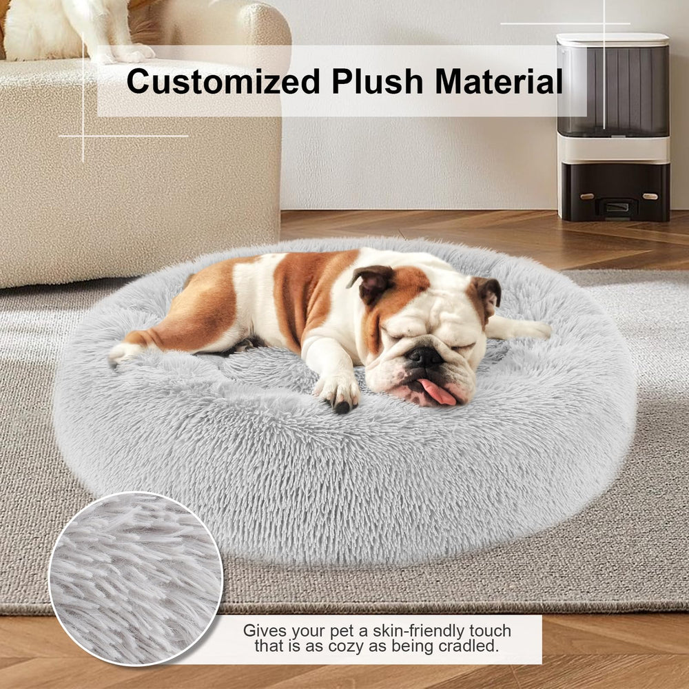 DogBaby Cama Donut Peluche: sensación cálida y acogedora para sesiones de descanso.