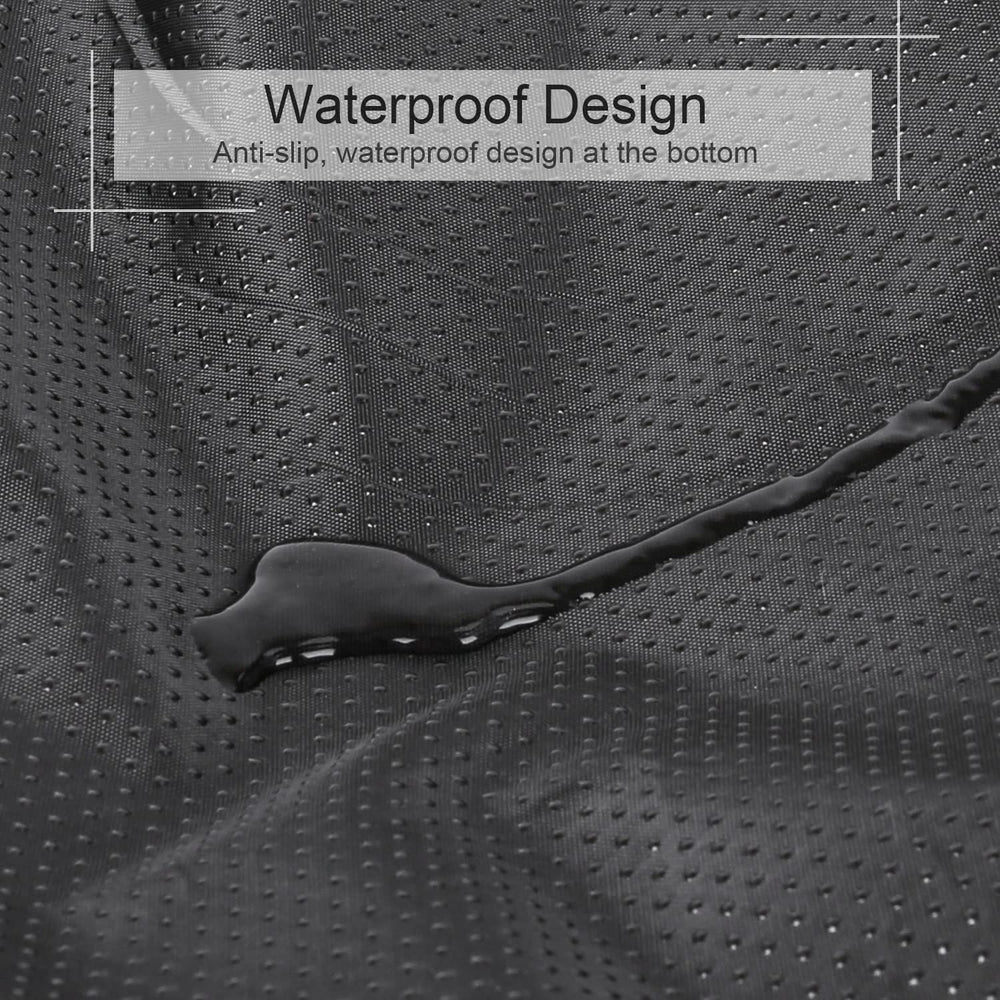 DogBaby Cama Donut Peluche: base impermeable para limpieza más fácil.