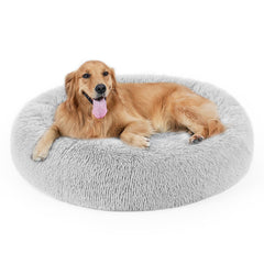 DogBaby Cama Donut Peluche: superficie suave para un descanso cómodo.
