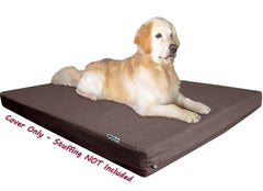 Ajuste para espuma memoria 55x47x4, funda versátil Dogbed4less.
