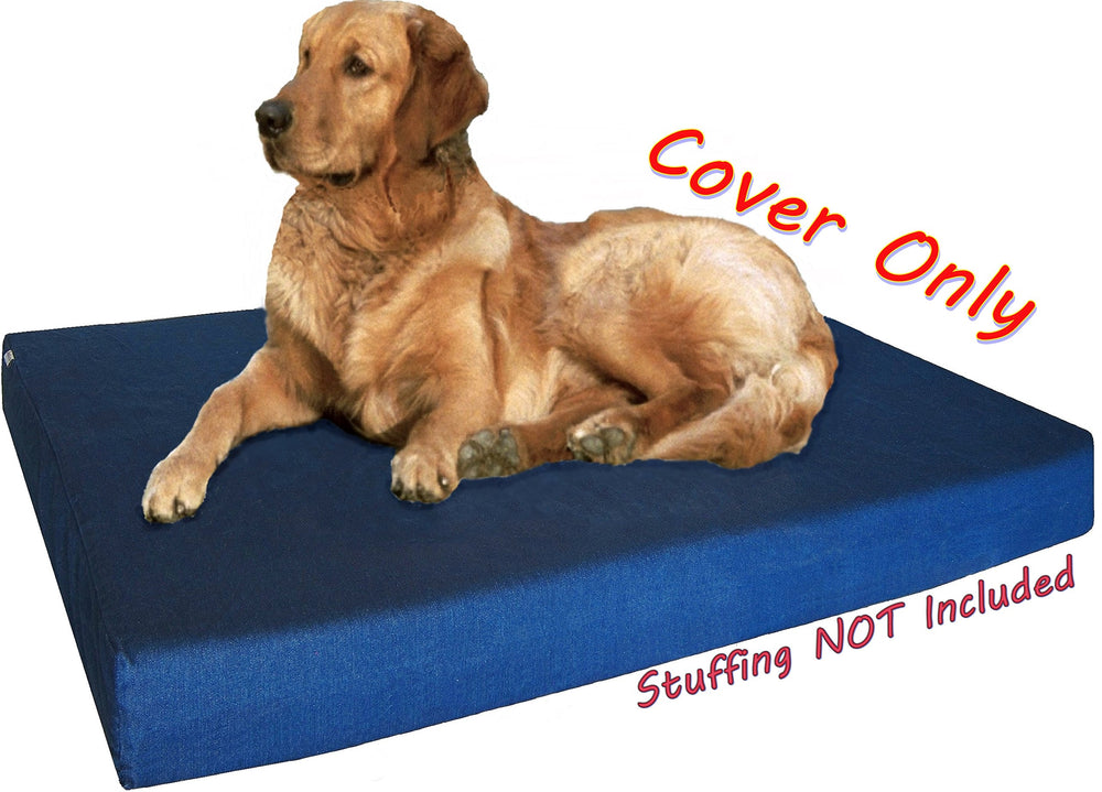 Dogbed4less tejido denim transpirable, superficie natural para mascotas sensibles.