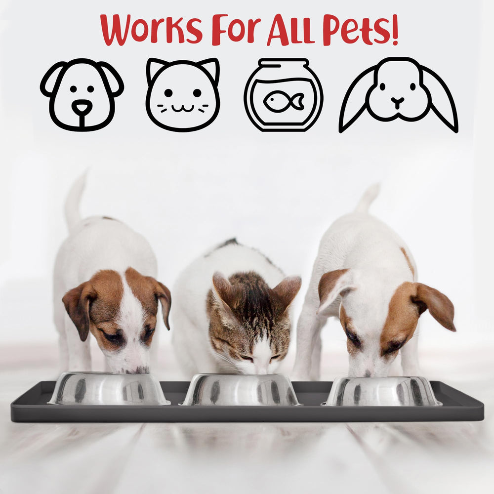 DogBuddy alfombrilla lavable, apta para lavavajillas y fácil de limpiar.