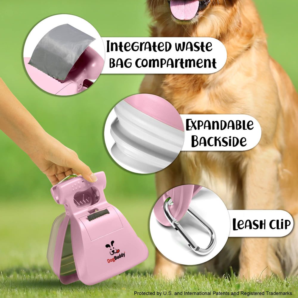 DogBuddy Pooper Scooper correa-colgante no olvidar durante las caminatas.