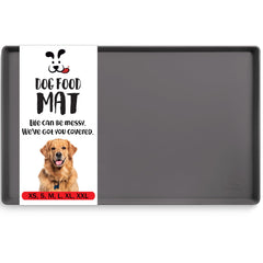 DogBuddy tapete de alimentación para perros, protege el piso de derrames.