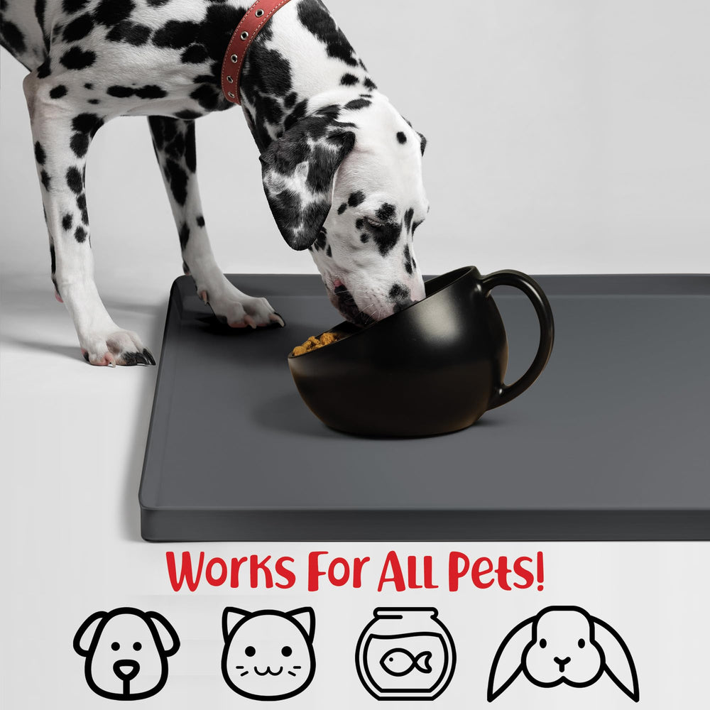 DogBuddy tapete-lavable-facil, limpieza rápida tras la comida.