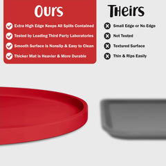DogBuddy tapete antideslizante evita que los cuencos se deslicen durante la comida.