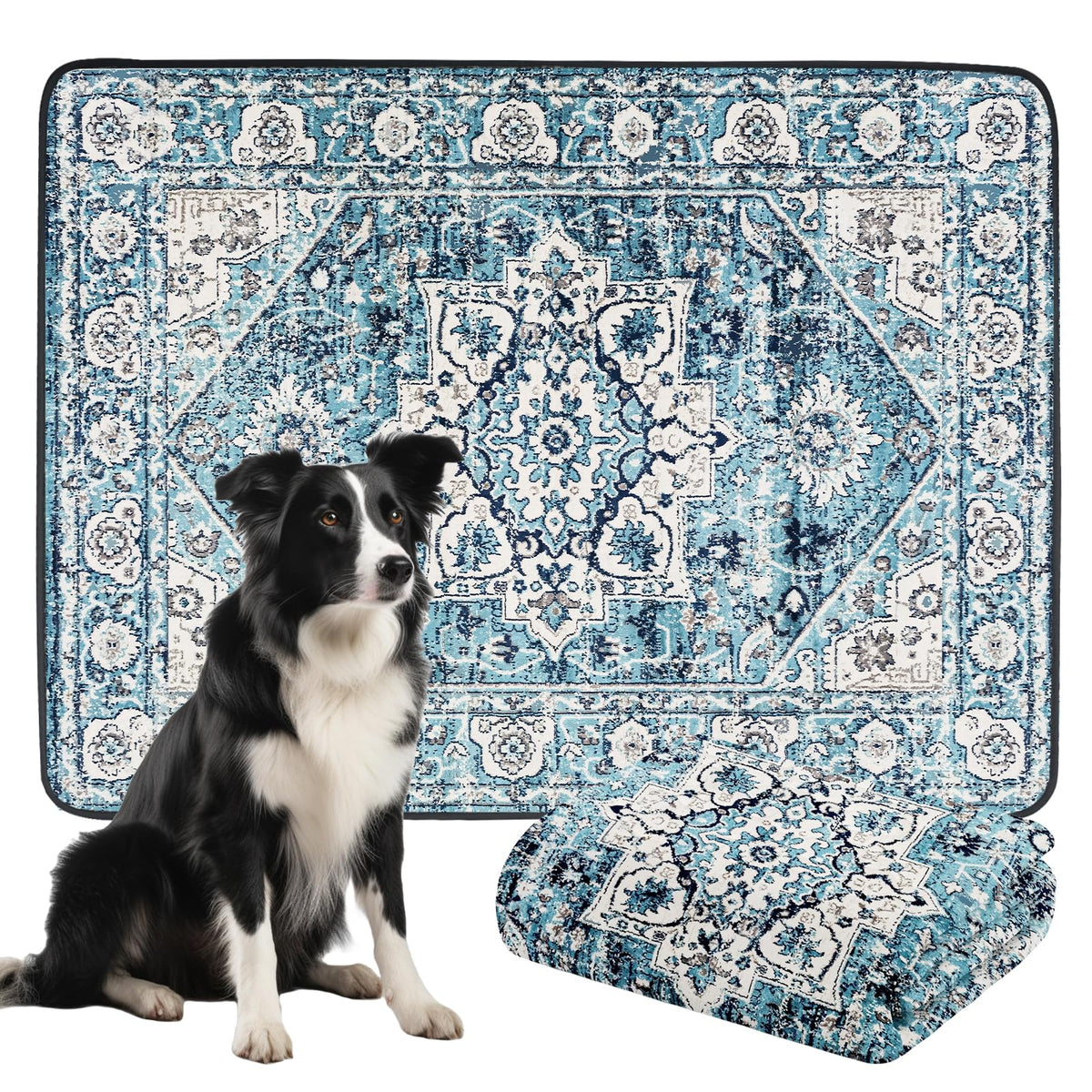 Dogcator almohadillas lavables para perros con alta absorbencia, ideales para entrenamiento diario.