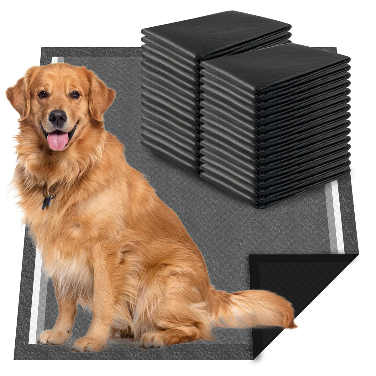 Tapete Dogcator XL 28x34 con carbón activado para absorción rápida