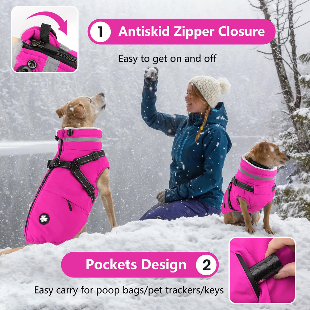 Dogcheer abrigo reflectivo para mayor visibilidad en caminatas.