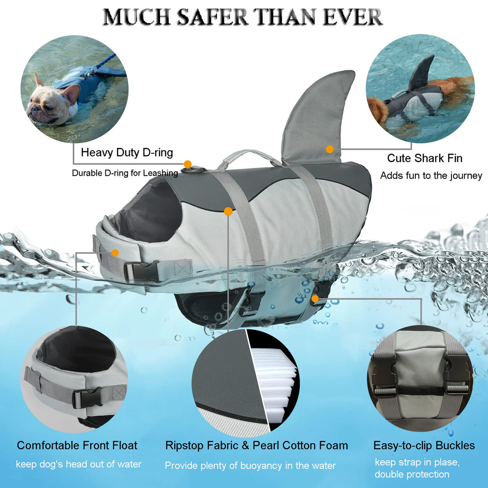 Dogcheer asa de rescate facilita sacar al perro del agua.