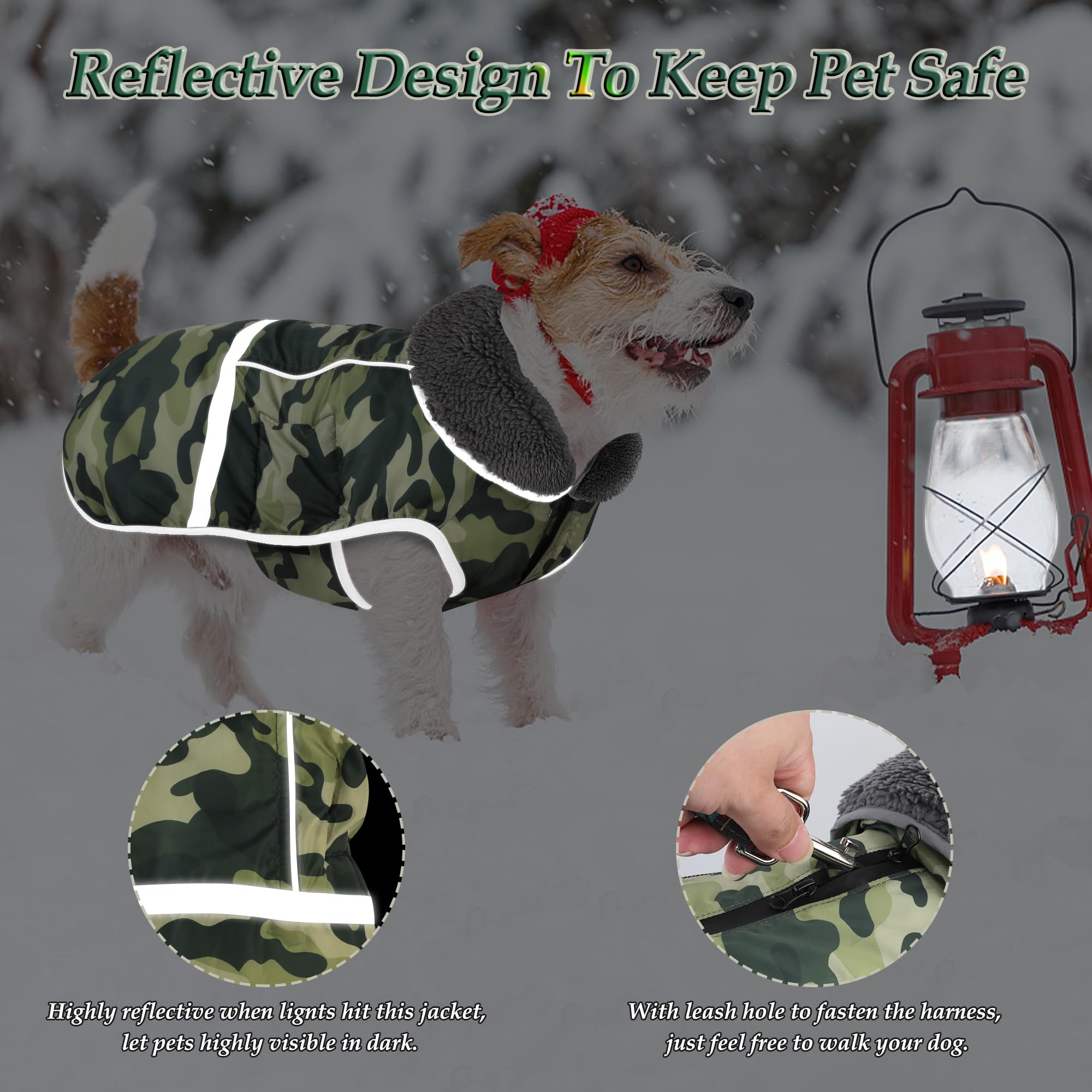 Dogcheer bandas reflectantes para mayor visibilidad nocturna y seguridad.