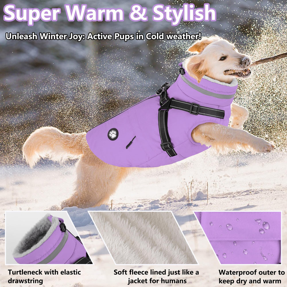 Dogcheer bolsillos traseros con cremallera para portar bolsas y llaves.
