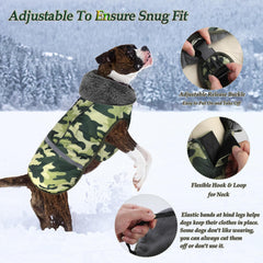 Dogcheer forro polar interior suave para mantener calor durante caminatas.