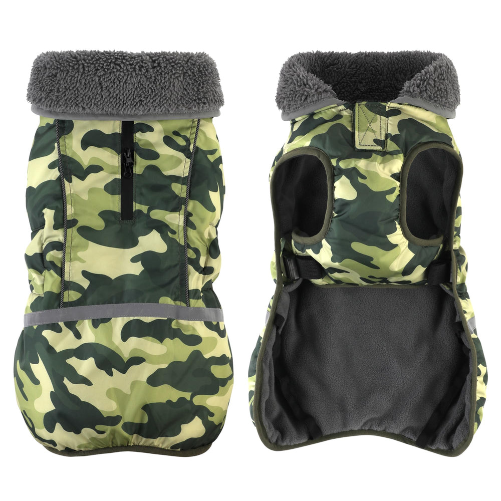 Dogcheer protección impermeable para paseos en clima frío y lluvioso.