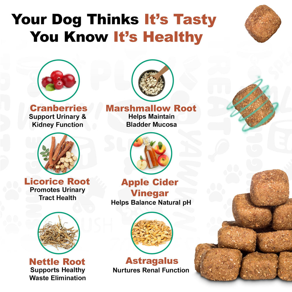 Doggie Dailies Cranberry vinagre de manzana, aroma agradable al snack