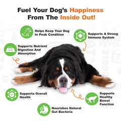 Doggie Dailies, dosis por tamaño, dosificación precisa para razas pequeñas y grandes