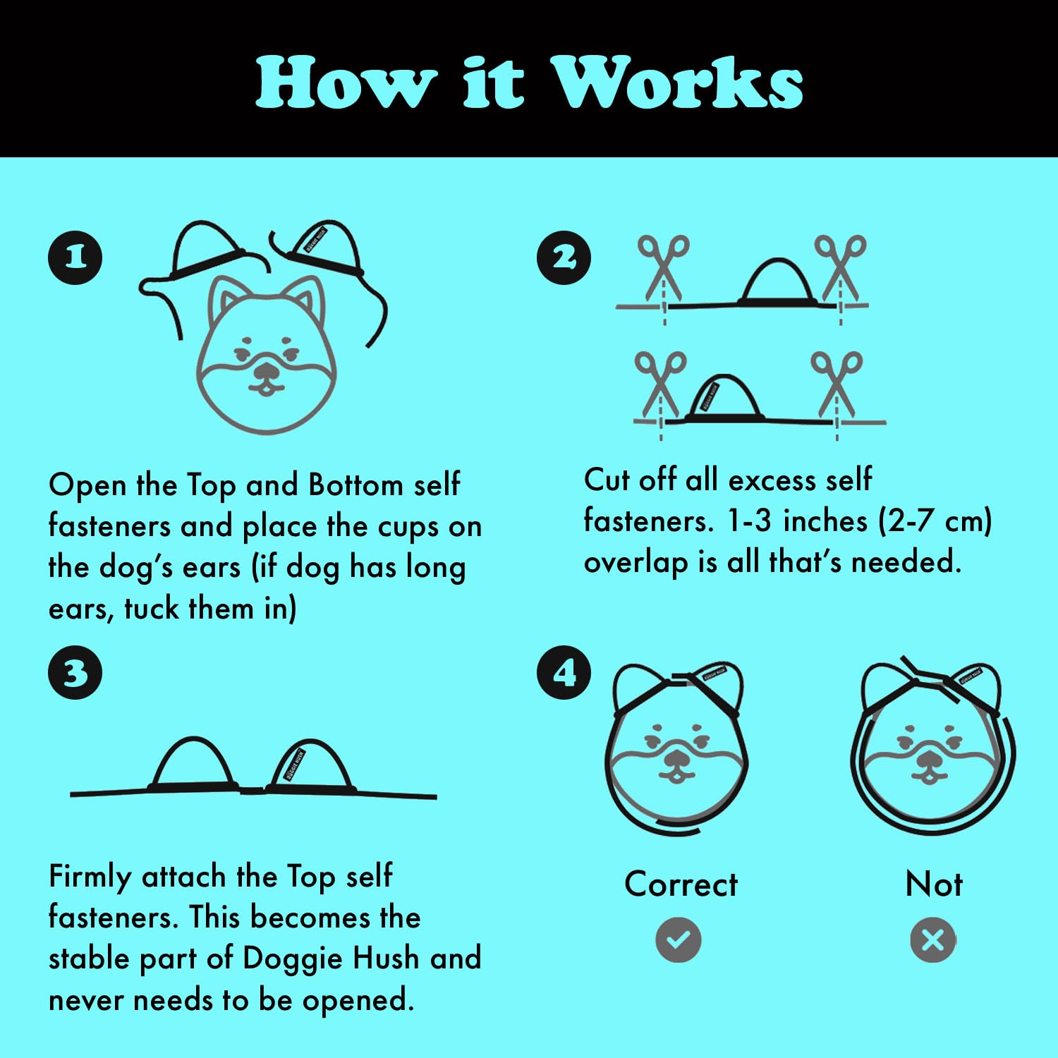 Doggie Hush: uso confiable para familias con perros ansiosos.