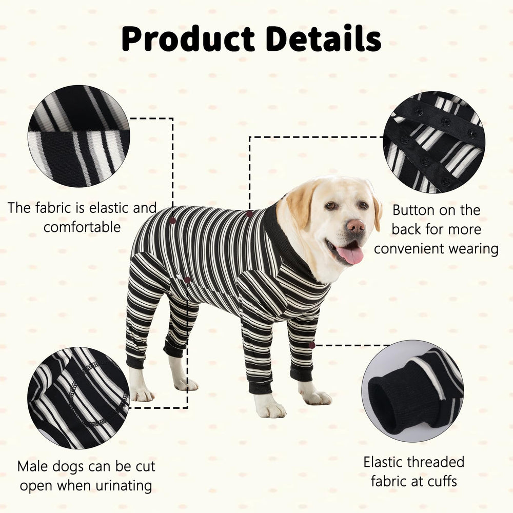 DoggieKit mono recuperación perro diseño práctico: cierre por botones para ponértelo fácil.