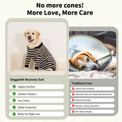 DoggieKit mono recuperación perro lateral: diseño práctico para uso diario.