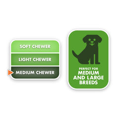 Doggijuana Tuffer Chewer Plush, catnip orgánico para perros con experiencia natural
