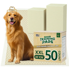 DOGGO DOUG almohadillas de bambú 30x36: absorción rápida para entrenamiento