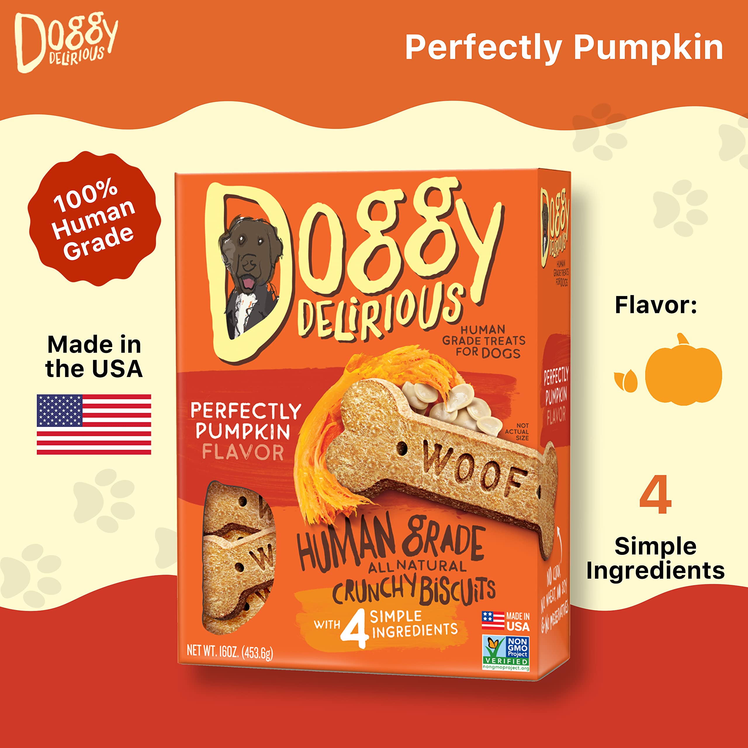 Doggy Delirious aroma a mantequilla de maní para perros
