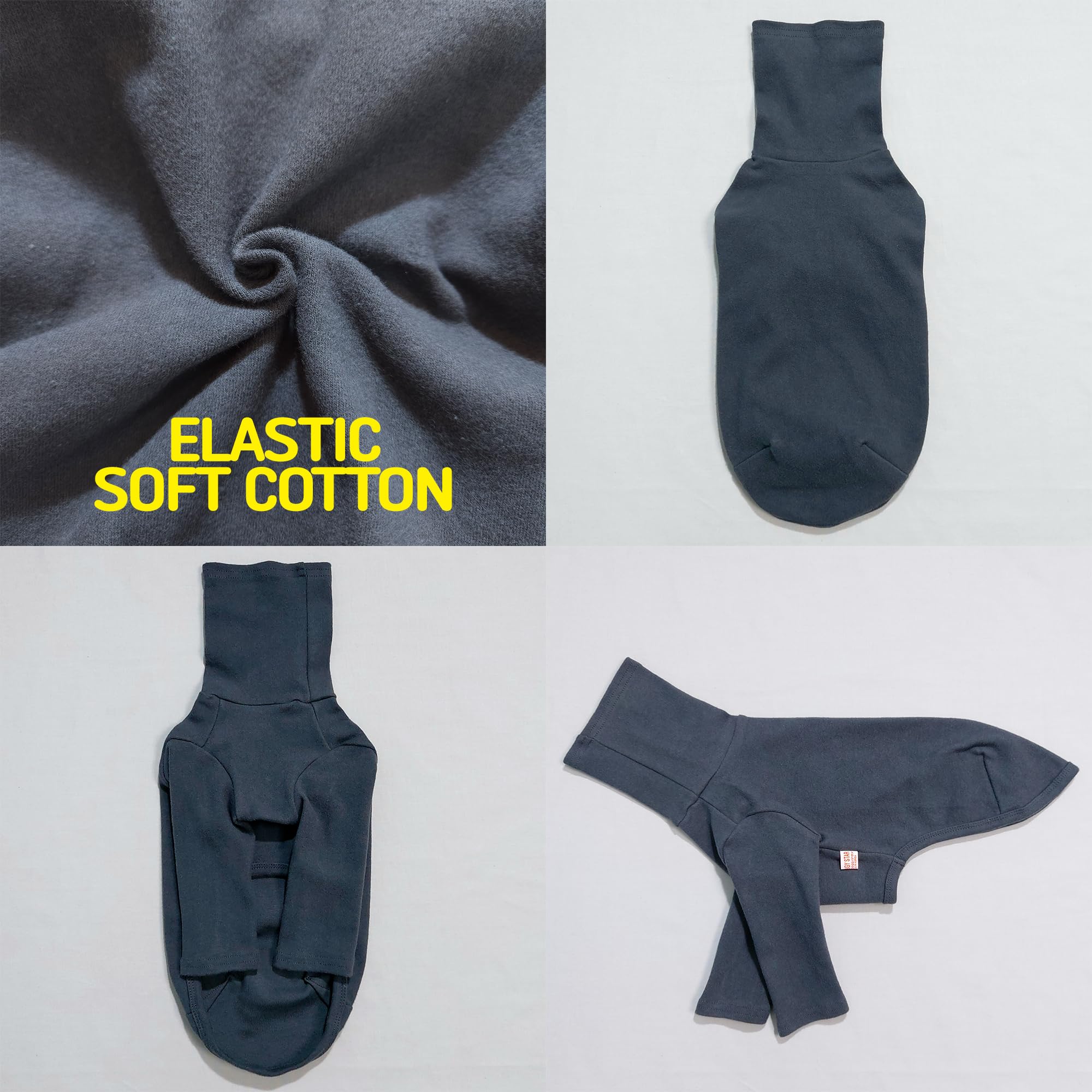 Doggystar tejido elástico de algodón con spandex para comodidad duradera.