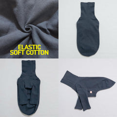 Doggystar tejido elástico de algodón con spandex para comodidad duradera.