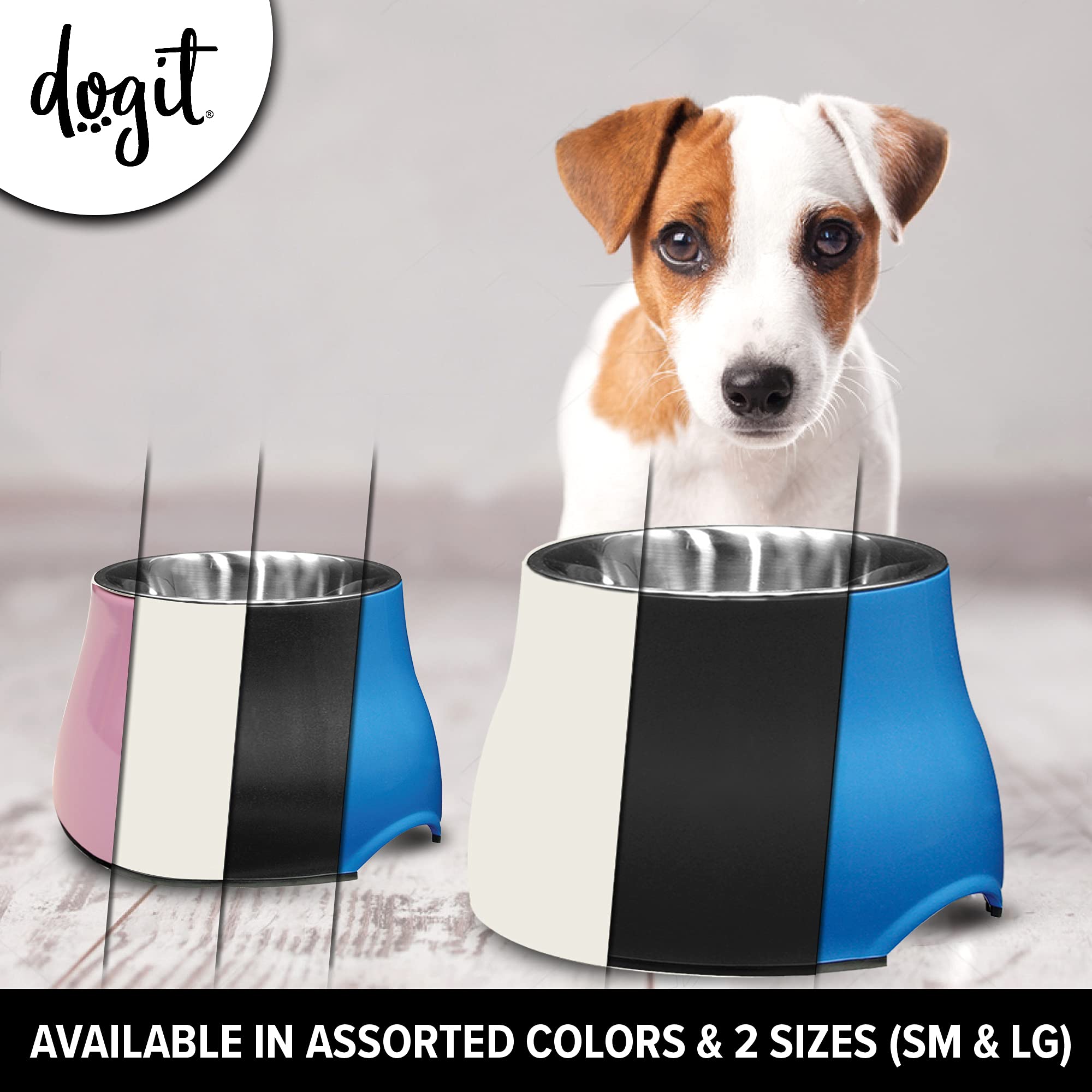 Dogit cuenco grande, capacidad de 900 ml para porciones adecuadas