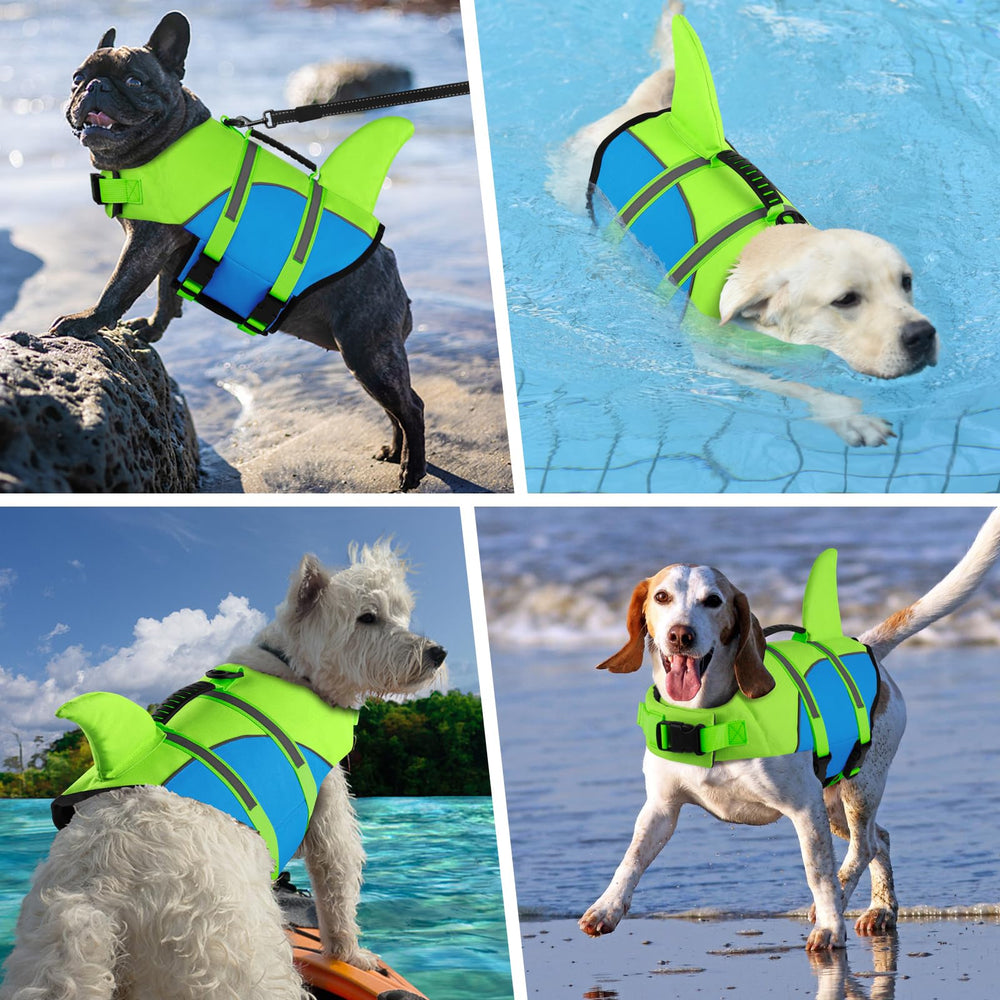 Doglay asa rescate: mango resistente para rescates seguros desde piscina o bote.