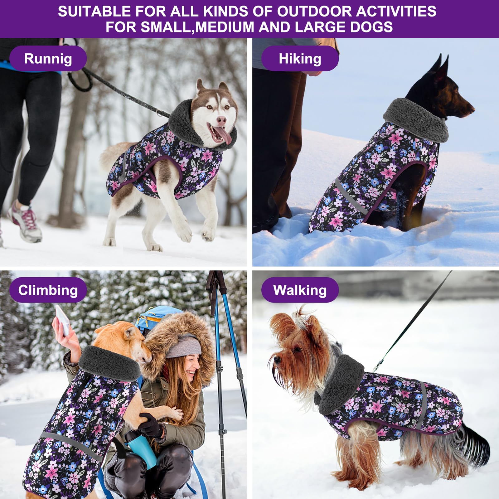 Doglay capa con correas elásticas para patas que evitan deslizamientos