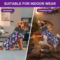 Doglay abrigo con cremallera impermeable para poner y quitar fácilmente
