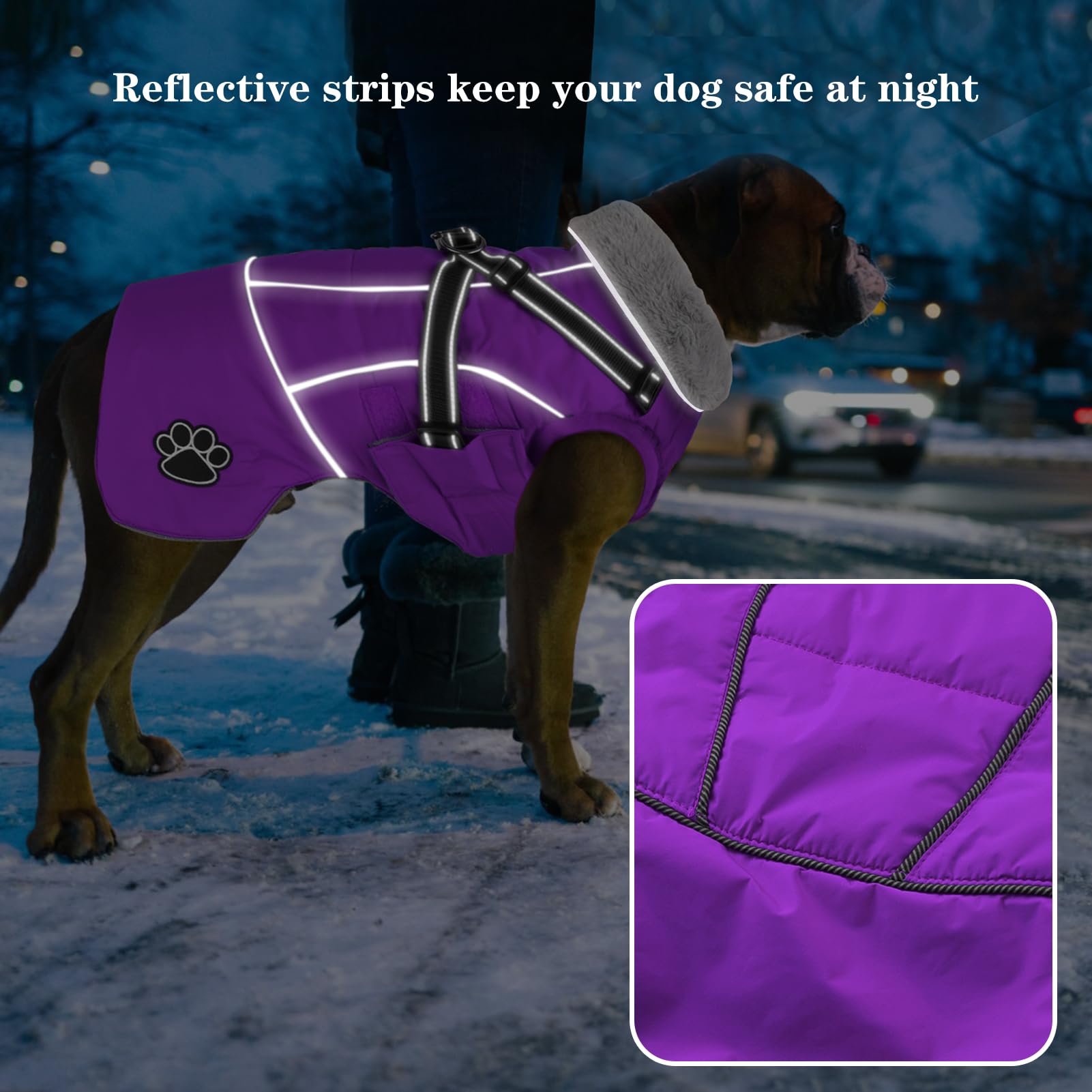 Doglay disponible en seis tallas para razas pequeñas, medianas y grandes.