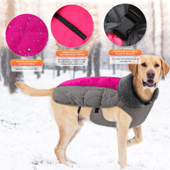 Doglay cuello de pelo grueso mantiene el cuello caliente y cómodo en días fríos