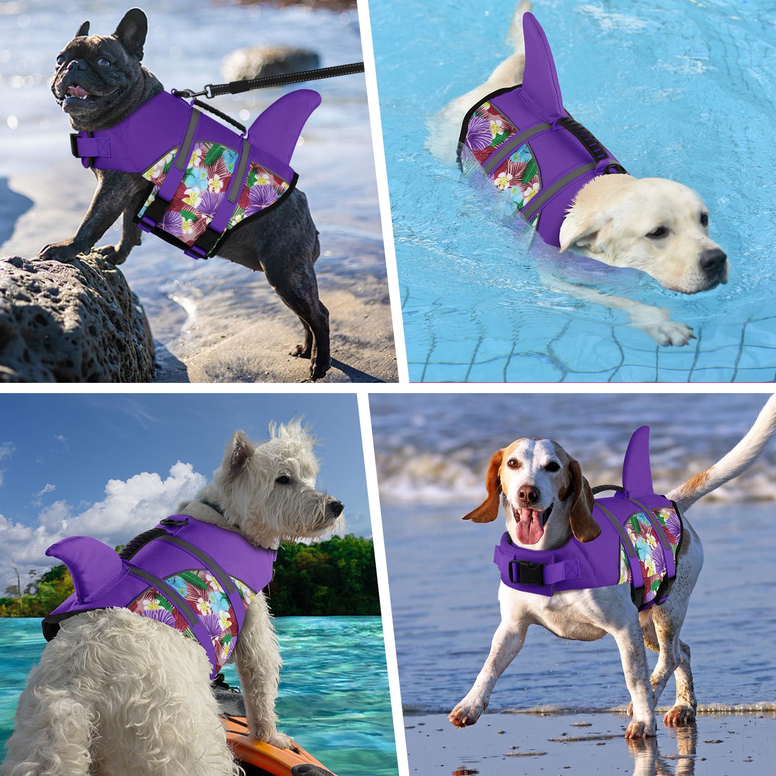 Doglay flotabilidad alta espuma mantiene al perro a flote con comodidad.
