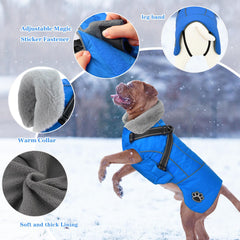 Doglay abrigo impermeable y resistente al viento para días lluviosos o fríos.