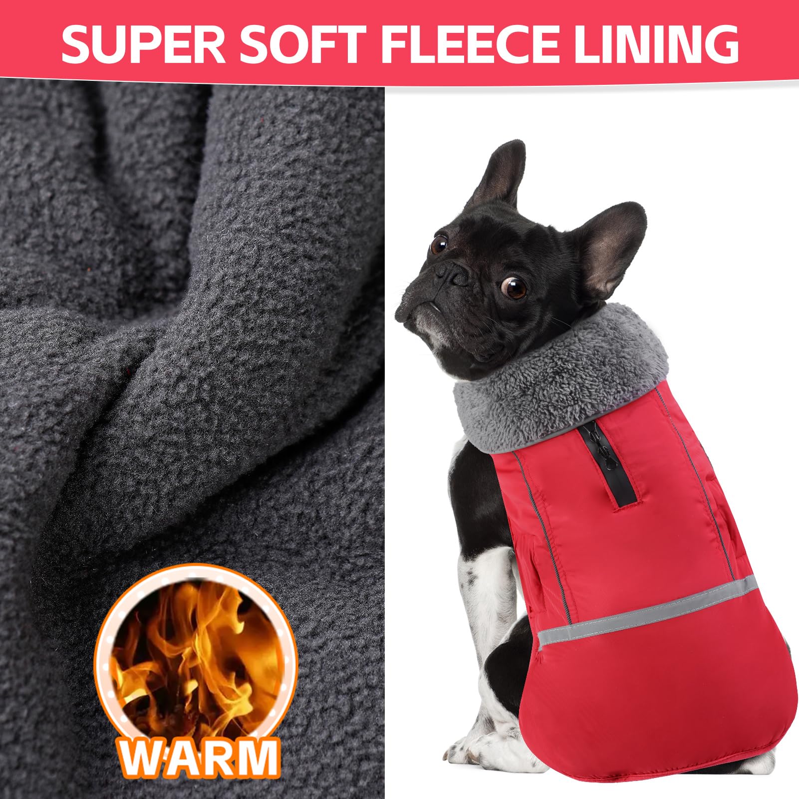 Doglay tejido exterior impermeable y duradero para salidas al aire libre.