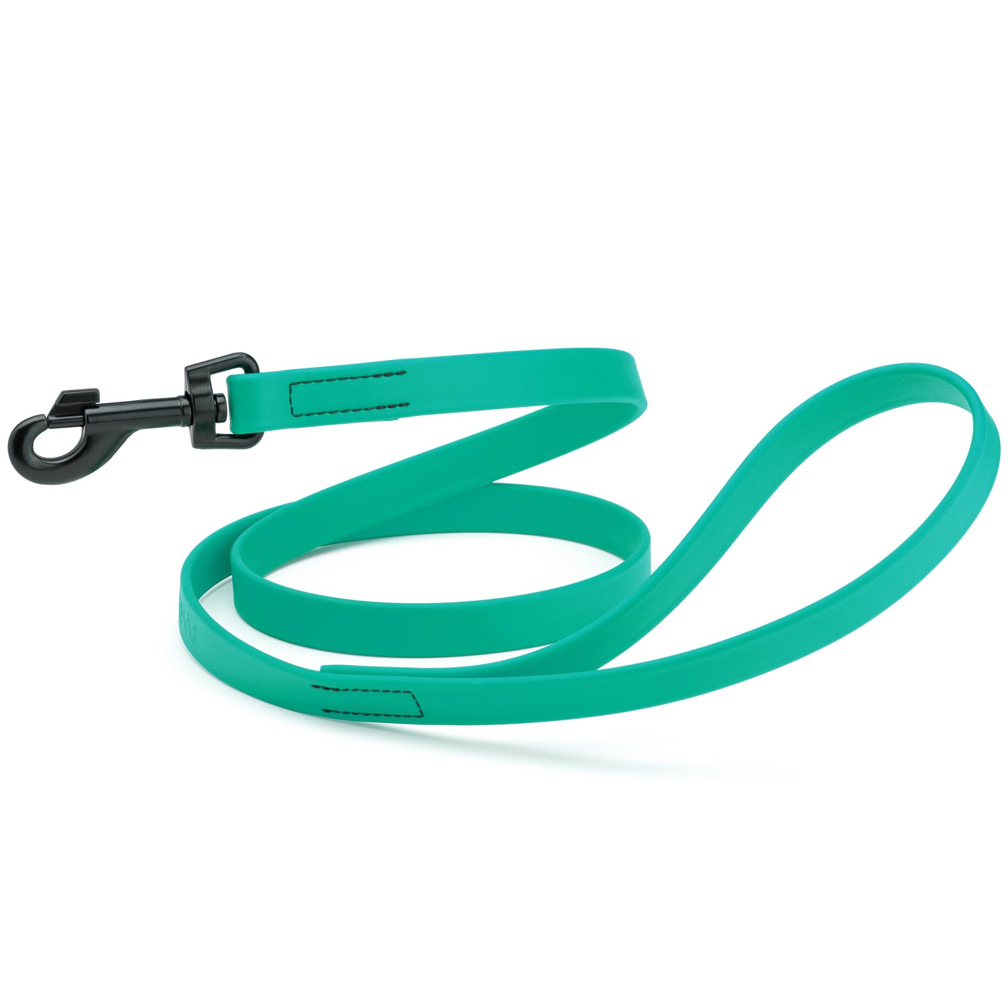 Dogline Biothane, correa impermeable de 4 pies para paseos limpios incluso bajo lluvia.
