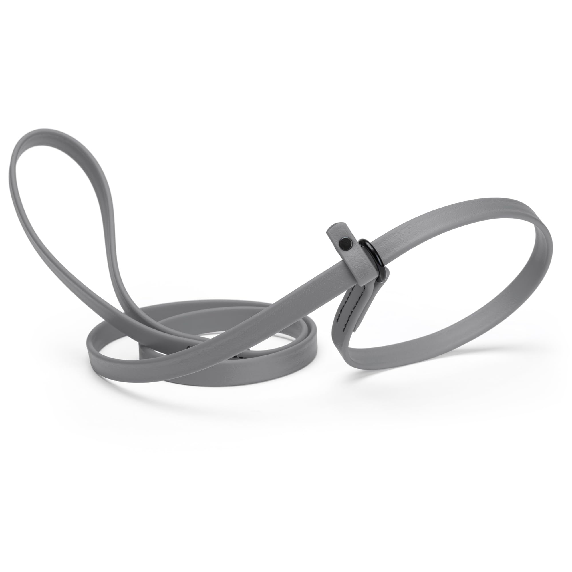 Dogline correa deslizante Biothane de 7 ft en gris marino para paseos confiables