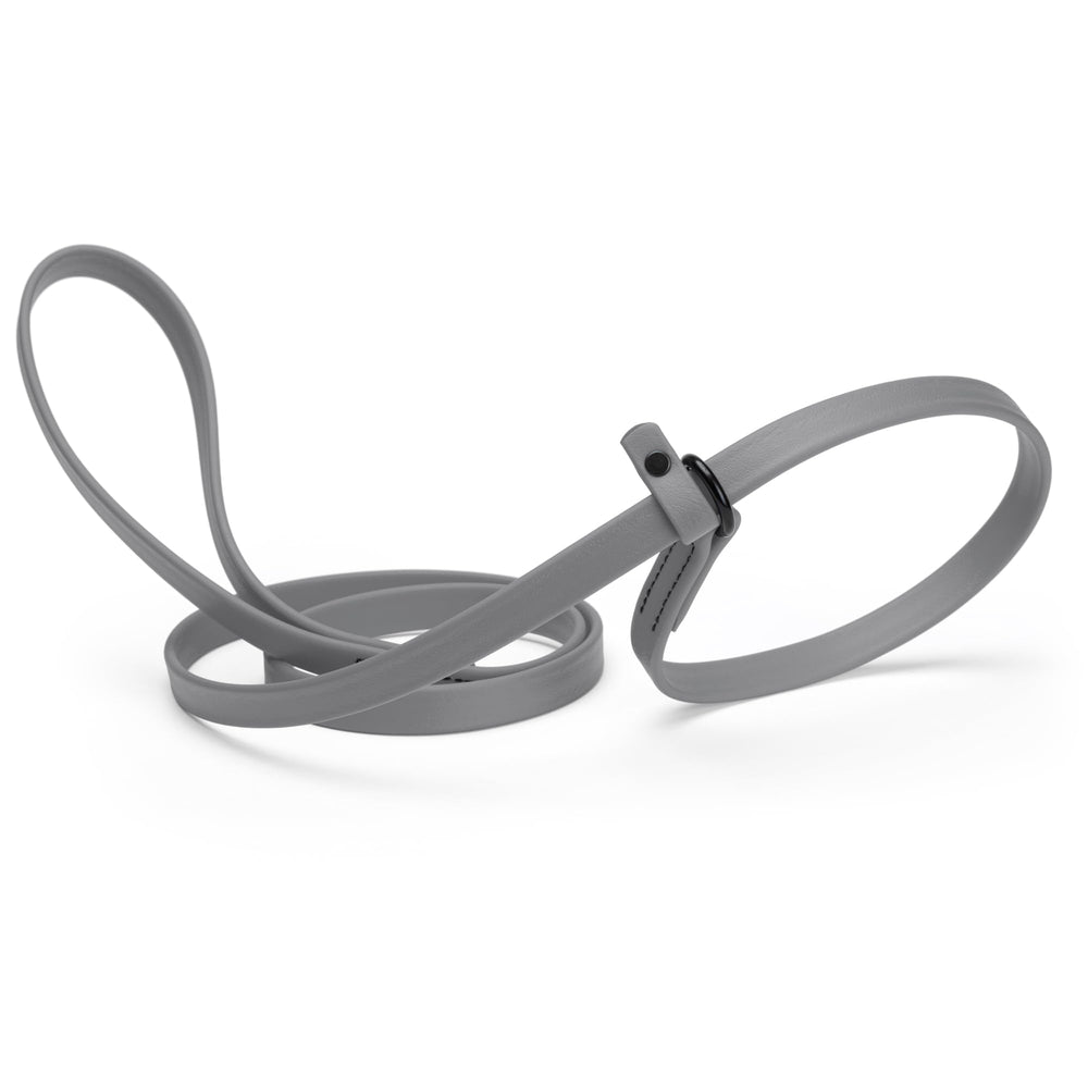 Dogline correa deslizante Biothane de 7 ft en gris marino para paseos confiables