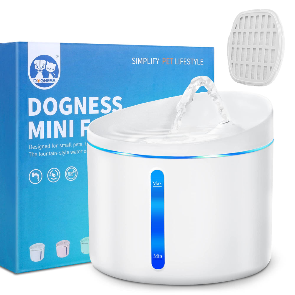 DOGNESS D03: fuente de agua con flujo continuo para mascotas; fomenta hidratación segura.
