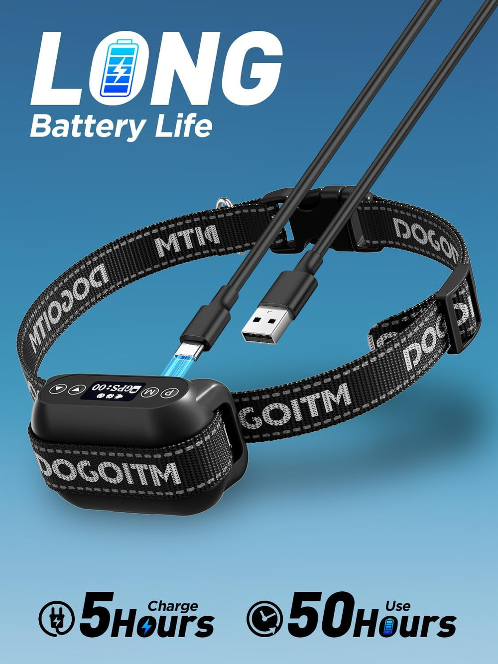 DOGOITM impermeable IPX6 resiste lluvia y días húmedos