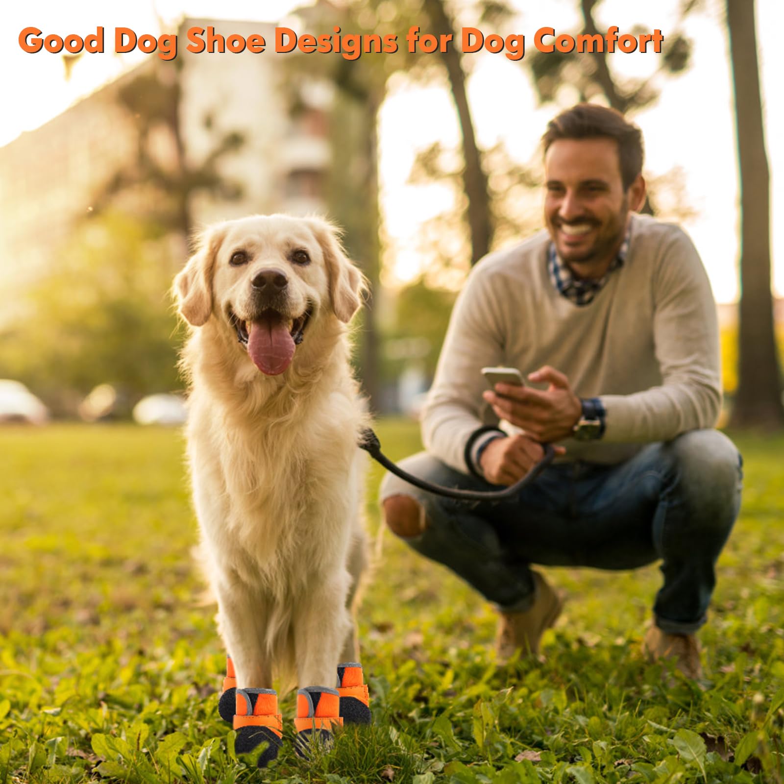 Dogoys botas: suela rugosa protege contra terreno áspero para perros activos